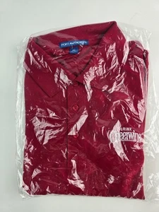 Besticktes Cheerwine Soda Herren rotes Polo Golf Shirt Gr. XL neu im Paket - Bild 1 von 4