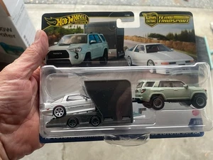 Toyota Supra 89 Hotwheels Team Transport 2025 y Toyota 4runner 18 - nuevo - Imagen 1 de 2