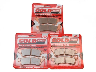 Pastillas de freno delanteras y traseras para Honda ST 1300 Pan European sin ABS 2002-2007 Foto 1 de 3