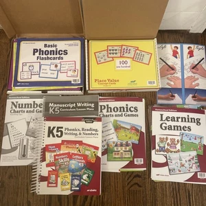 ABEKA Homeschool K5 Phonics Reading Writing Numbers Curriculum +tons More! - Picture 1 of 6