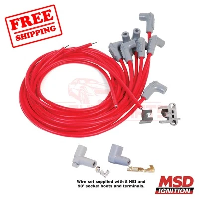 Juego de cables de bujía MSD para GMC C15/C1500 Suburban 1967-1968 Foto 1 de 2