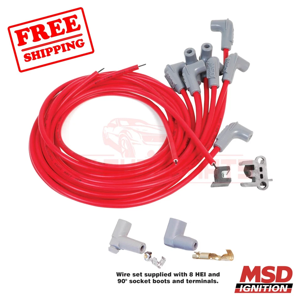 Juego de cables de bujía MSD para GMC C15/C1500 Suburban 1967-1968 Foto 1 de 2