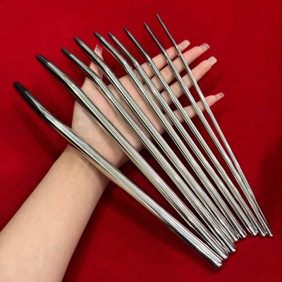 4-12 мм металлический штекерный расширитель пениса звуки звучание длинный стержень вставная вилка растяжитель - Изображение 1 из 4