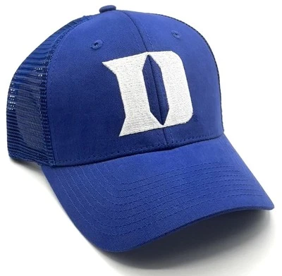 DUKE BLUE DEVILS HAT MVP MESH TRUCKER NCAA COLLEGE FOOTBALL TEAM NEW CAP - Image 1 of 3