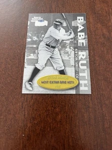 1999 Fleer Sports Illustrated #3 Babe Ruth Record Breaker Yankees HOF Free Ship! - Picture 1 of 3