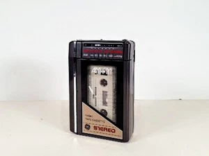 Vintage GE Radio Tape Cassette Player 3-5470A AM/FM- W/BACK CLIP - Picture 1 of 8