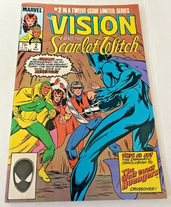 Vision and the Scarlet Witch #2 Vintage Comic 1985 Wonder Man Avengers - Bild 1 von 2
