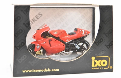 IXO Yamaha YZR-M1 #7 Carlos Checa 2002 Motorbike Motorcycle Model RAB034 - Image 1 of 4