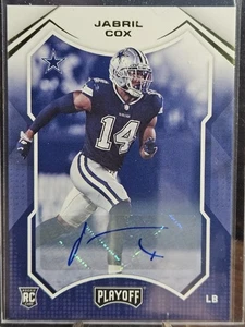 2021 Panini Playoff Rookies Auto Jabril Cox #284 Rookie RC - Bild 1 von 1