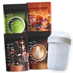Corenon Protein 4-Flavor Set With Shaker, No Artificial Sweeteners, Meal Replac_ - Picture 1 of 9