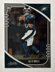 Absolute Jalen Hurts Rookie RC #145 2020 Eagles sin clasificar - Imagen 1 de 2
