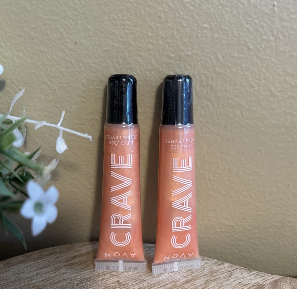 Avon Crave Lip Gloss Citrus Sangria Vitamin E Factory