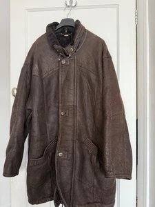Werner Christ Men’s Shearling Lambskin Coat – Size EU 56 (UK 46 / XL–XXL)  - Picture 1 of 4