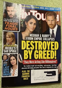 In Touch Magazine Destroyed By Greed Meghan & Harry’s Empire Collapses 2024 - Picture 1 of 3