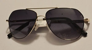 SEAN JOHN SJMOS3001 ESTILO AVIADOR PARA HOMBRE DORADO 59-16-150 DISEÑADOR NUEVO CON ETIQUETAS - Imagen 1 de 6
