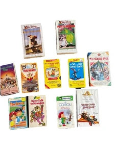 Vintage Kinder Familie Filme VHS Lot 11 enthält Disney, Zauberer von Oz & mehr - Bild 1 von 17