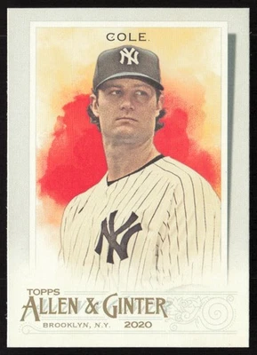 2020 Topps Allen & Ginter Gerrit Cole #238 New York Yankees - Image 1 of 2