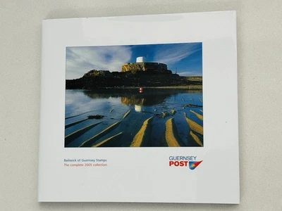 Bailiwick of Guernsey Post 66 MNH Stamps The Complete 2005 Collection in a Book - Image 1 of 4