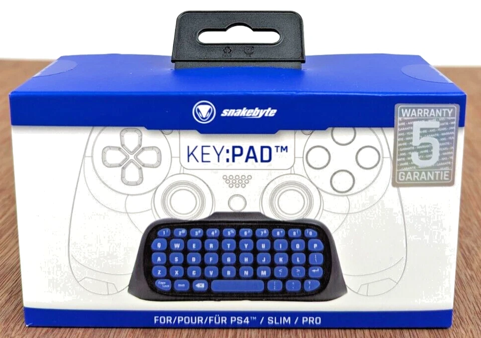 SB909900 Controller Keypad Chat pad For PS4 Slim Pro Snake byte New - Image 1 of 4