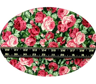 1 Yard Springs Quilters Only Signature Calicos ROSES Cotton Fabric - Image 1 of 2