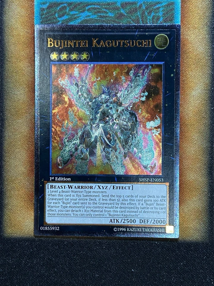 Yugioh Bujintei Kagutsuchi SHSP-EN053 Ultimate Rare 1st Ed NM - Image 1 of 1