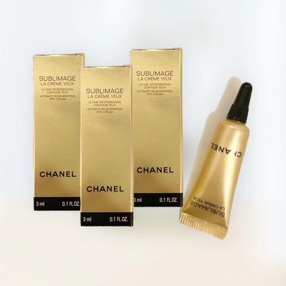 CHANEL Sublimage La Creme Yeux Ultimate Regeneration Eye Cream 6 X 3ml