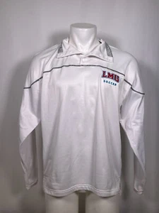 Loyola Marymount University Soccer Adidas Rockin It White Pullover Men's MEDIUM - Picture 1 of 12