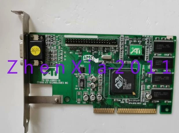 1pc used ATI 109-49800-10 2X AGP graphics card - Image 1 of 1