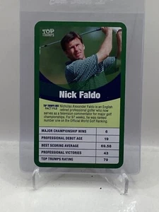 2022 Top Trumps Greatest Golfers Nick Faldo - Picture 1 of 2
