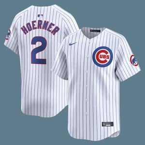 Chicago Cubs #2 Nico Hoerner Cool Base Men's Stitched Jersey
