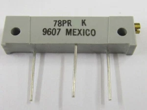4 unidades/pcs - Potenciómetro de recorte multivuelta 78PR5KLF 5K Ω 1W Poti multivuelta - BI - Imagen 1 de 1