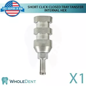1X Instrumento dental hexagonal de transferencia cerrada de titanio de transferencia corta clic - Imagen 1 de 5