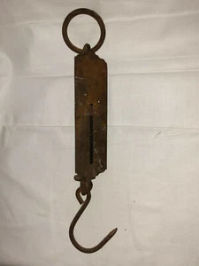 POCKET BALANCE antike Waage Sackwaage Fischwaage bis 25 kg - Bild 1 von 4