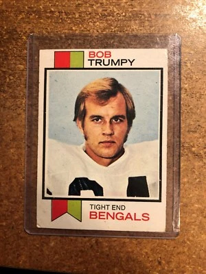 1973 Topps Football # 7 Bob Trumpy - Image 1 of 4