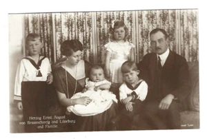 Postcard Nobility Braunschweig Duke Ernst August and Family - Picture 1 of 2