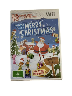 We Wish You A Merry Christmas | Nintendo Wii | New & Sealed | PAL | AU Seller - Image 1 of 2