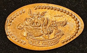 Disney ~ Timón y Pumba ~ Reino Mágico ~ Centavo de recuerdo alargado ~ EL162 - Imagen 1 de 4