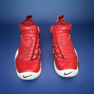Nike Air Shake Ndestrukt Red Leather Dennis Rodman Retro sz.7.5 - Picture 1 of 11