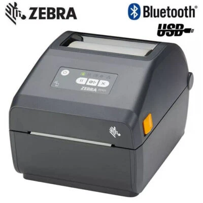 Zebra ZD421 ZD4AC43-309M00EZ 300DPI USB Bluetooth Direct Thermal Label Printer - Image 1 of 4