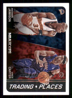 2014-15 Hoops Trading Places #17 Antawn Jamison/Vince Carter - Image 1 of 2