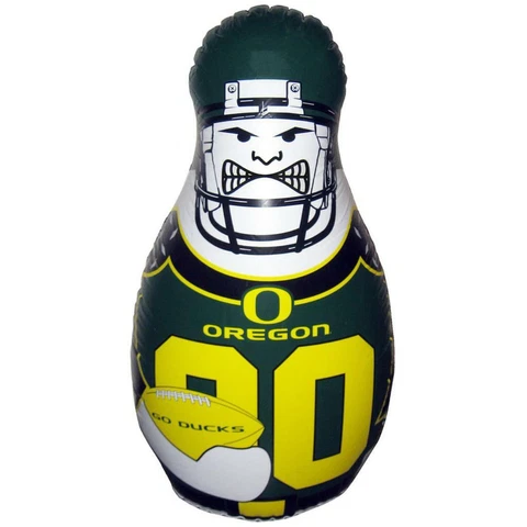 Oregon Ducks Tackle Buddy Inflatable Punching Bag [NEW] NCAA Bop Balloon Cover