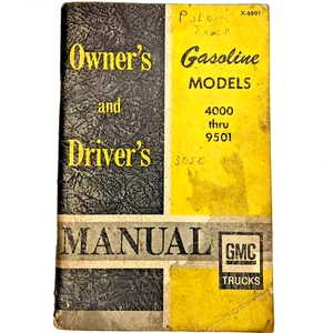 GMC 4000 9501 1968 camiones propietarios conductores manual motor de gasolina Chevy revisado de colección 3P - Imagen 1 de 16