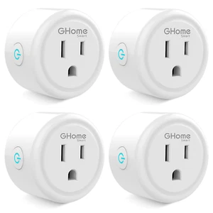 Mini Plug Compatible with Alexa and Google Home WiFi Smart Remote Control 4 Pack - Picture 1 of 12