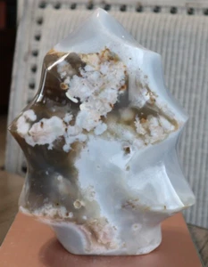 ¡¡¡Muy grande!!! Flor ágata llama (aproximadamente) 7,5 pulgadas de alto/3114 gramos - Imagen 1 de 8