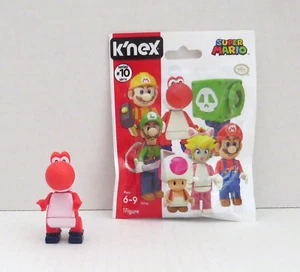 MARIO K'NEX RED YOSHI MINIFIGURE WII NINTENDO SUPER MARIO BROS SERIES 10 - Picture 1 of 6