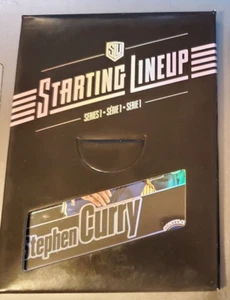 Carta collezionabile Stephen Curry Hasbro/Panini Elite Starting Lineup WARRIORS SIGILLATA - Foto 1 di 2