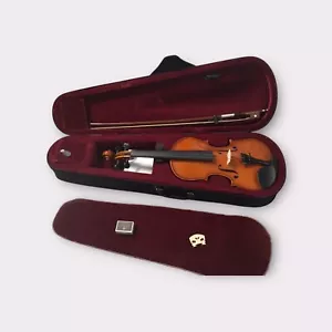 Mendini By Cecilio 1/2MV200 Violin For Beginners, Kids & Adults, 1/2 - Natural- - Picture 1 of 14