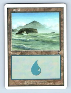 2001 7th Edition Island MTG / Magic the Gathering #333 - Picture 1 of 2