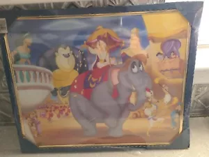 💥Vintage Disney's Aladdin 16"x20" OSP Framed Poster BRAND NEW RARE!💥 - Picture 1 of 4