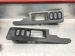 88-94 Chevy GMC Silverado Sierra OBS Power Window Door Panel Switches Bezels OEM - Picture 1 of 17